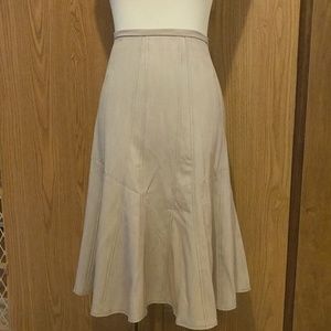 Tan Skirt from dressbarn.